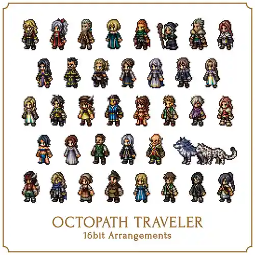 OCTOPATH TRAVELER 16bit Arrangements cover