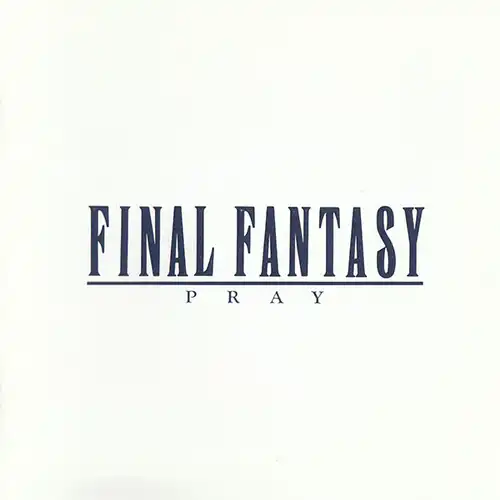 Final Fantasy Vocal Collections I - Pray - cover