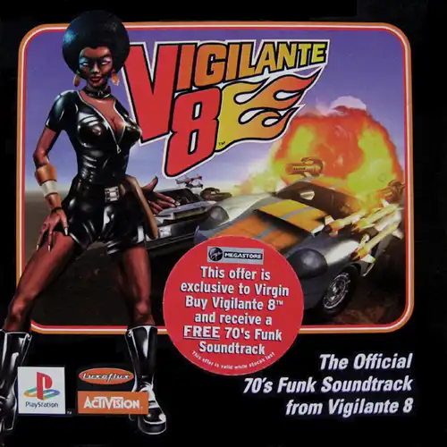 Vigilante 8 70's Funk Soundtrack cover