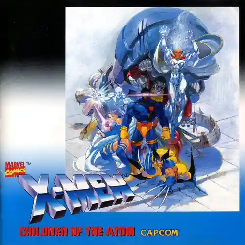 X-Men: Children of the Atom Arcade Gametrack cover