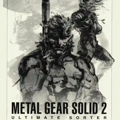 Metal Gear Solid 2 Substance Original Sound Track Ultimate Sorter Edition cover