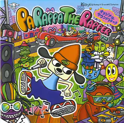 PaRappa The Rapper Original Soundtrack cover