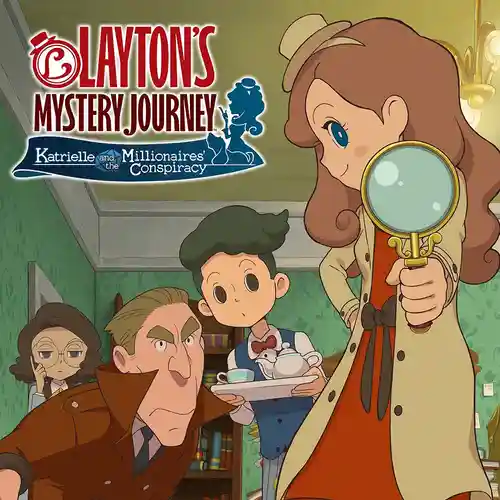 Layton's Mystery Journey: Katrielle and the Millionaries' Conspiracy Soundtrack cover