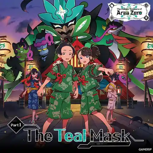 Pokémon Scarlet & Violet: The Teal Mask Soundtrack cover