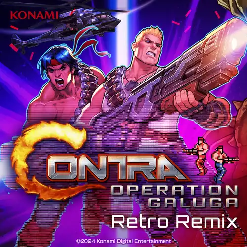 Contra: Operation Galuga Retro Remix cover