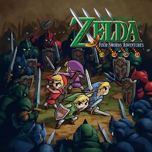 The Legend of Zelda: Four Swords Adventures Soundtrack cover