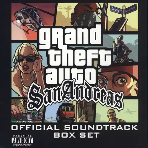 Grand Theft Auto: San Andreas Official Soundtrack Box Set cover