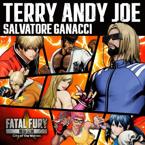 Fatal Fury: City of the Wolves - Terry Andy Joe cover