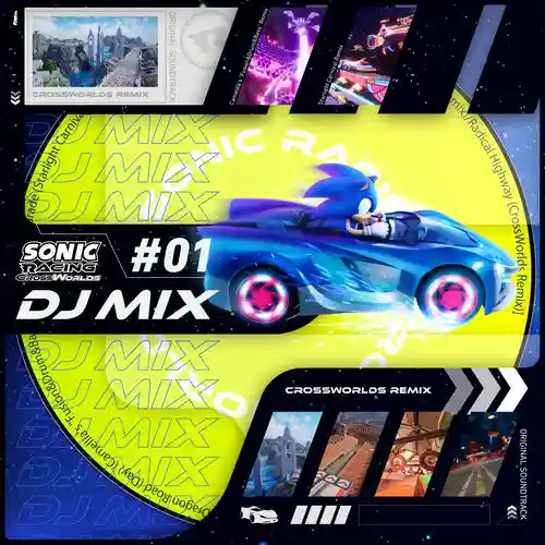 Sonic Racing: CrossWorlds DJ MIX #01 cover