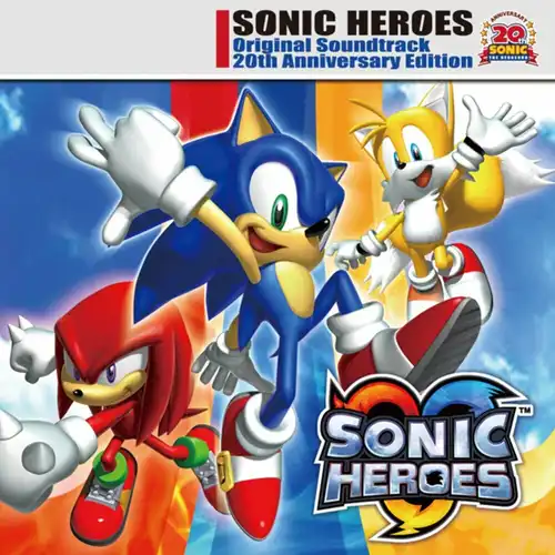 SONIC HEROES Original Soundtrack 20th Anniversary Edition cover