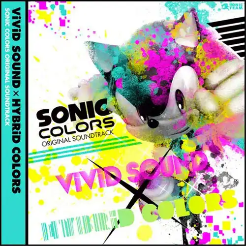 Sonic Colors Original Soundtrack Vivid Sound x Hybrid Colors cover
