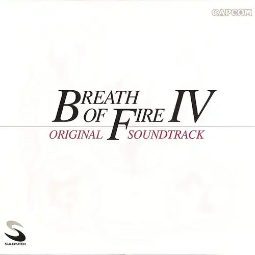 Breath of Fire IV Original Soundtrack cover