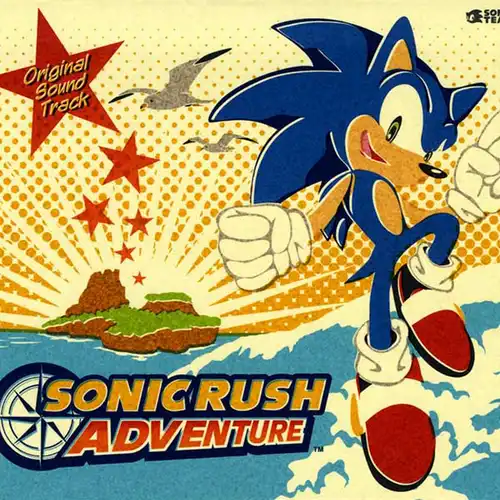 Sonic Rush Adventure Original Soundtrack cover