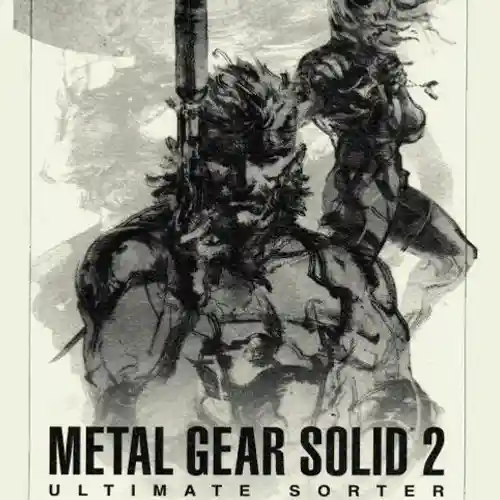 Metal Gear Solid 2 Substance Original Sound Track Ultimate Sorter Edition cover