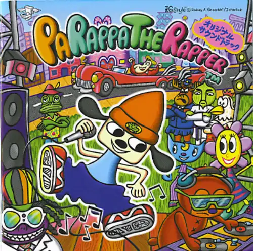 PaRappa The Rapper Original Soundtrack cover