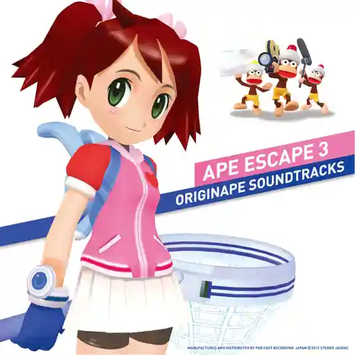 Ape Escape 3 Originape Soundtracks cover