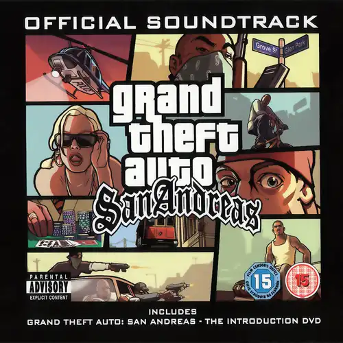 Grand Theft Auto: San Andreas Official Soundtrack cover