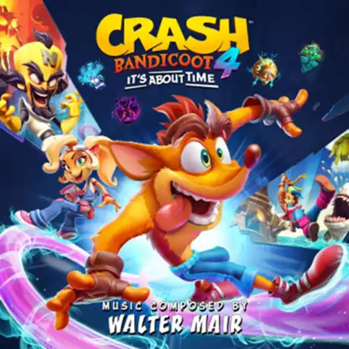 Crash Bandicoot 4: It's About Time Official Soundtrack cover