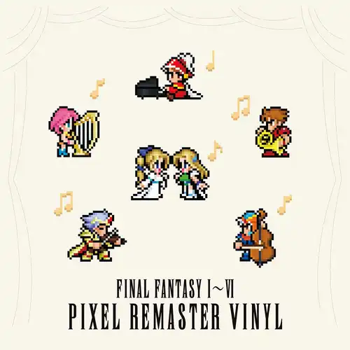 Final Fantasy I~VI Pixel Remaster Vinyl cover