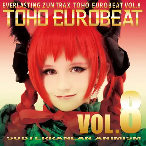 Toho Eurobeat Vol.8 ~Subterranean Animism~ cover