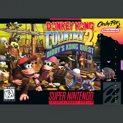 Donkey Kong Country 2: Diddy's Kong Quest - Nintendo Music App cover