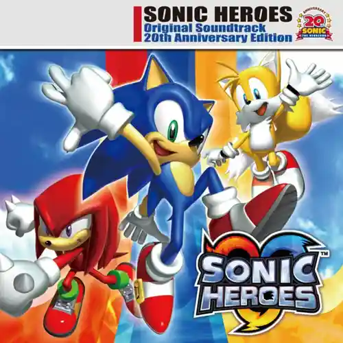 SONIC HEROES Original Soundtrack 20th Anniversary Edition cover