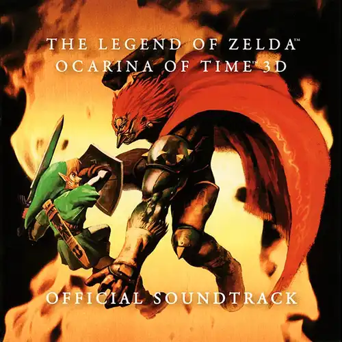 The Legend of Zelda: Ocarina of Time 3D Official Soundtrack cover