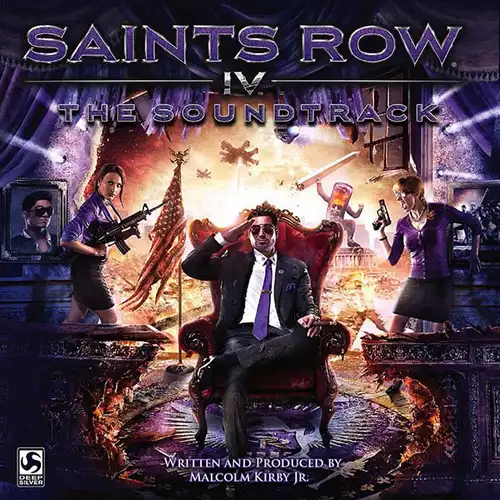 Saints Row IV The Soundtrack cover