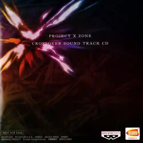 Project X Zone Crossover Sound Track CD cover