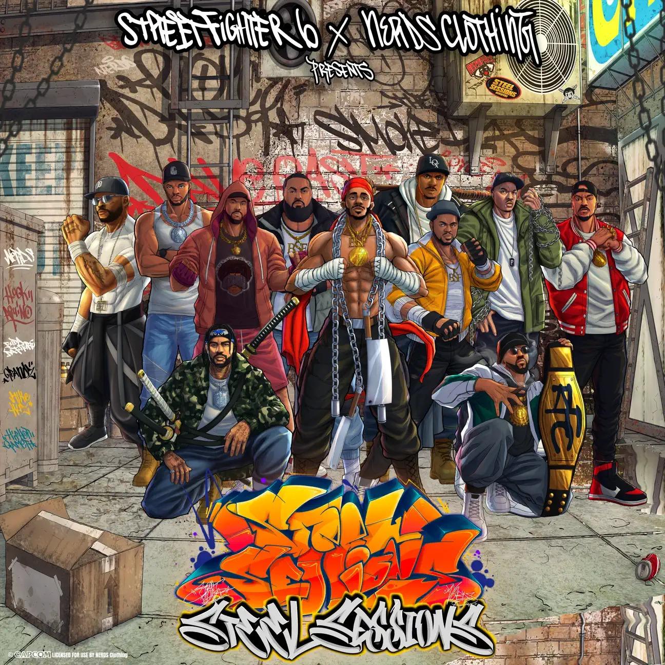 Street Fighter 6 x NERDS Clothing Presents: Steel Sessions